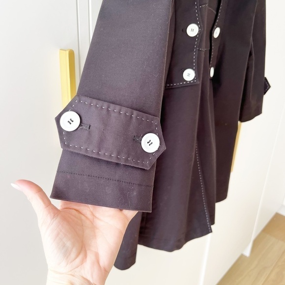 Marvin Richards Black Cotton Tench with White Stitching - Picture 8 of 10